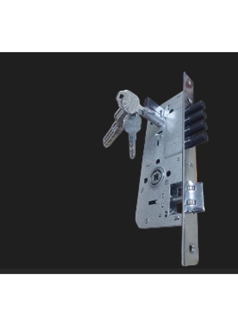 Apartment door lock with 5  keys