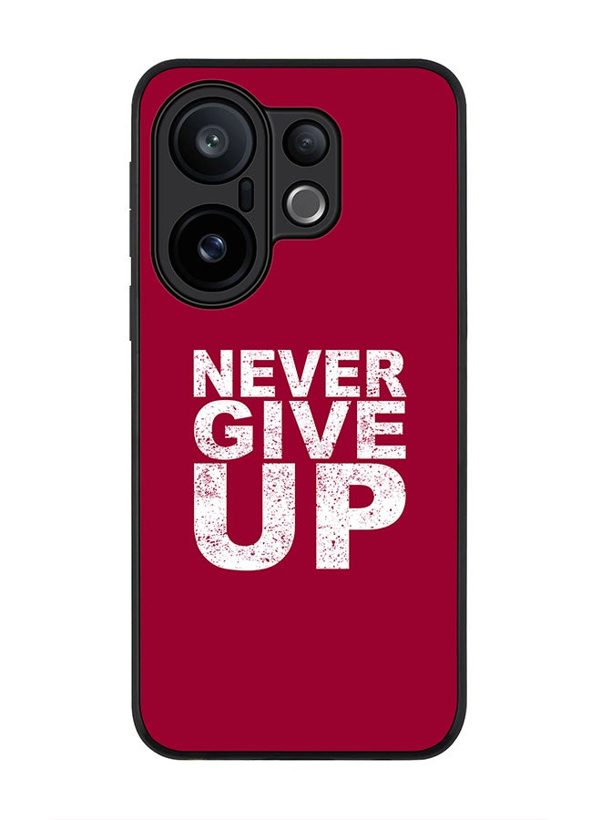 Stylizedd For vivo X200 FE / S30 Pro mini Case,Slim fit Camera Protection, Shockproof Thin Phone cover  - Never ever give up