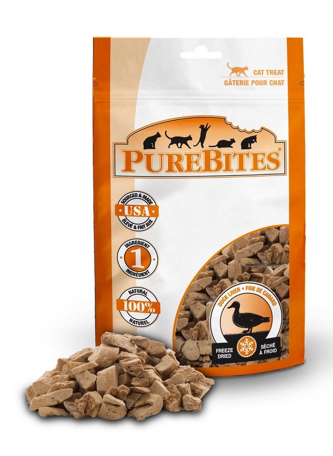 PUREBITES - PureBites Duck for Cats, 1.05oz / 30g - Value Size - Image 1