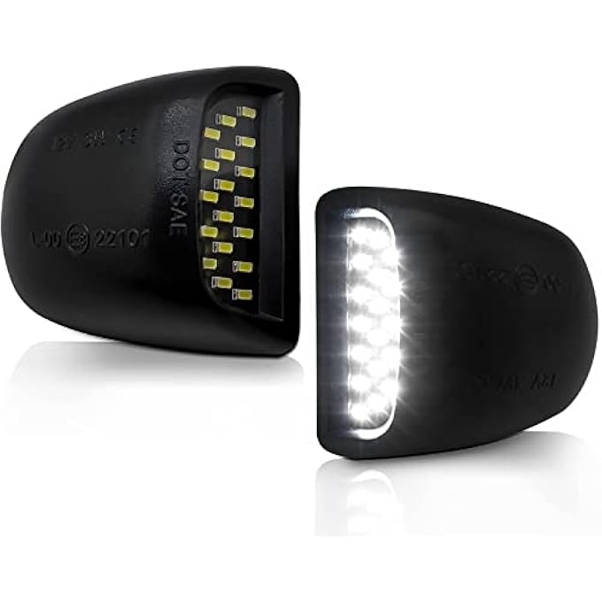 كيلا مجموعة مصابيح لوحة ترخيص LED كاملة متوافقة مع شيفروليه سيلفرادو وجي إم سي سييرا 1500 2500 3500 سوبربان تاهو يوكون إكس إل كاديلاك إسكاليد إكست قطعة واحدة - Image 2