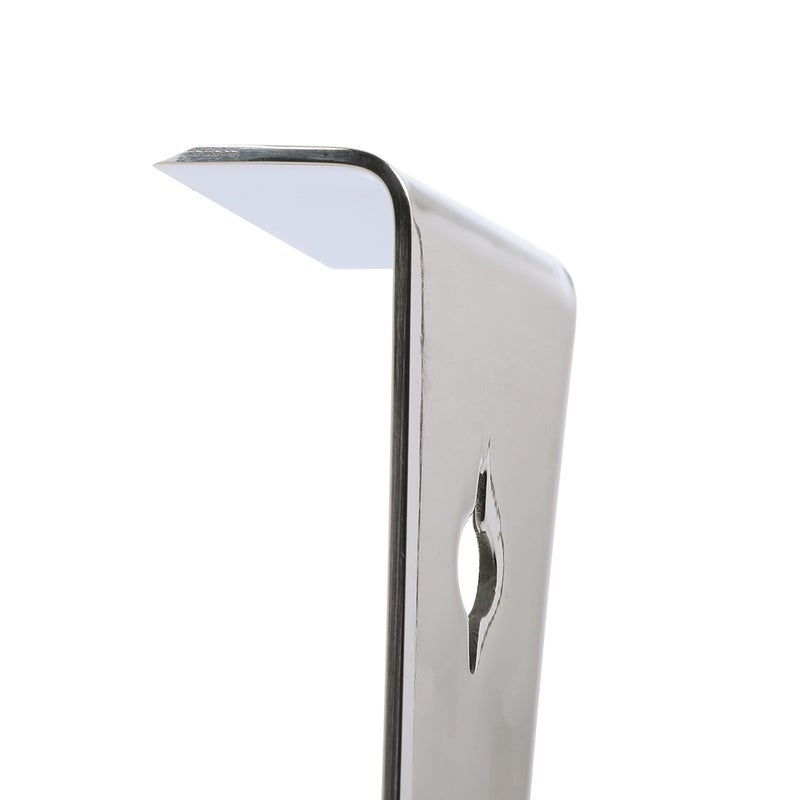 ARES 46017-12-Inch Stainless Steel Prybar Scraper - Ultra Sharp Scraper Removes Residue from Steel, Aluminum, and More - Prybar End Offers Extra Leverage - Built-In Nail Puller - Image 5