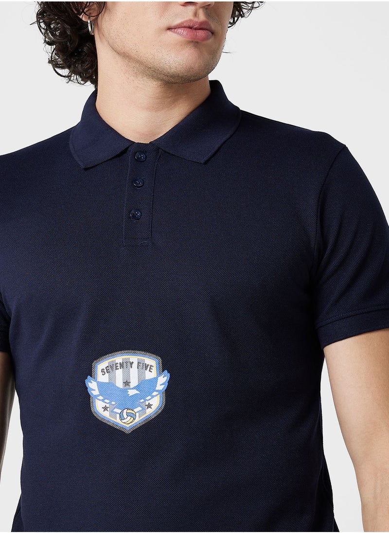 Seventy Five - Varsity Polo - Image 1