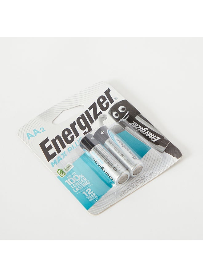 Energizer 2-Piece Max Plus AA Alkaline Battery Set 2 x 5 x 1 cm - Image 3