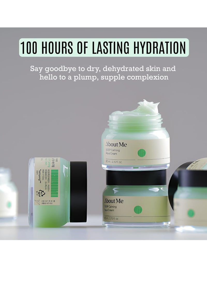 ABOUT ME About Me Soop Calming Aqua Cream - Intense Moisturizing Face Cream for Dry and Sensitive Skin, 100 Hours Of Lasting Hydration (80ml/2.7oz) - Image 2