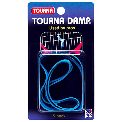 Tourna Rubberband Vibration Dampener - 5 Pack Blue - Image 5