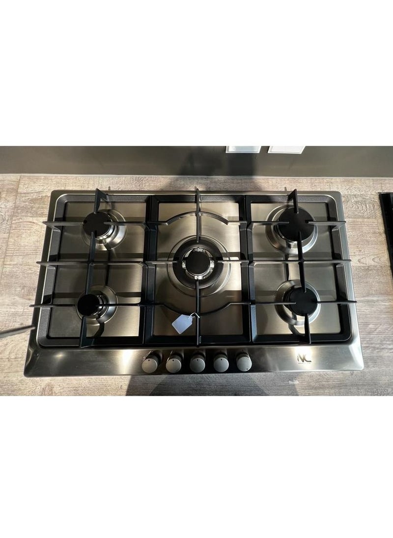 N.C N.C built in hob 90 cm 5 gas burners heavy Duty front control Italy  - Image 3