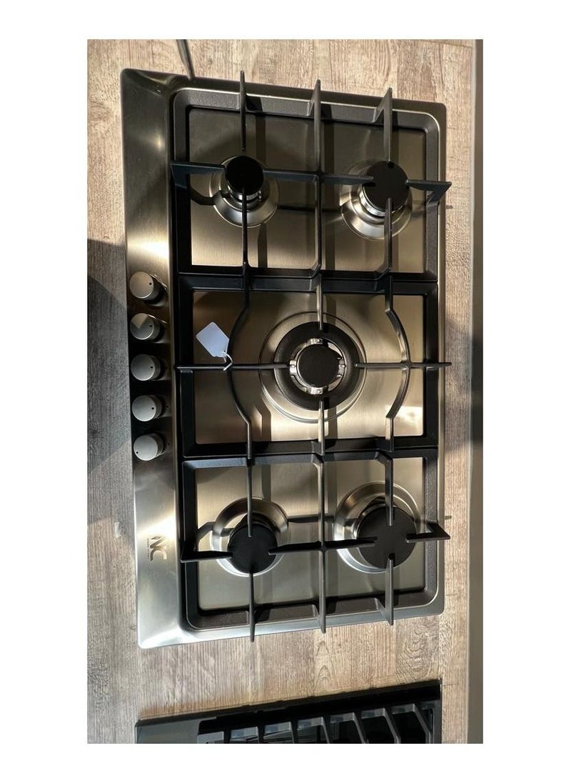 N.C N.C built in hob 90 cm 5 gas burners heavy Duty front control Italy  - Image 4