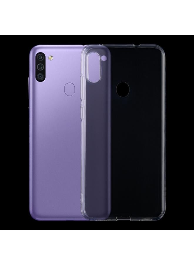 زبون جراب لهاتف Galaxy M11 مصنوع من مادة TPU فائقة النحافة وشفافة - Image 1