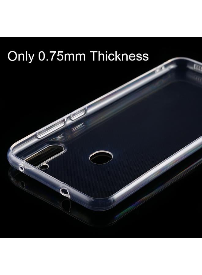 زبون جراب لهاتف Galaxy M11 مصنوع من مادة TPU فائقة النحافة وشفافة - Image 5