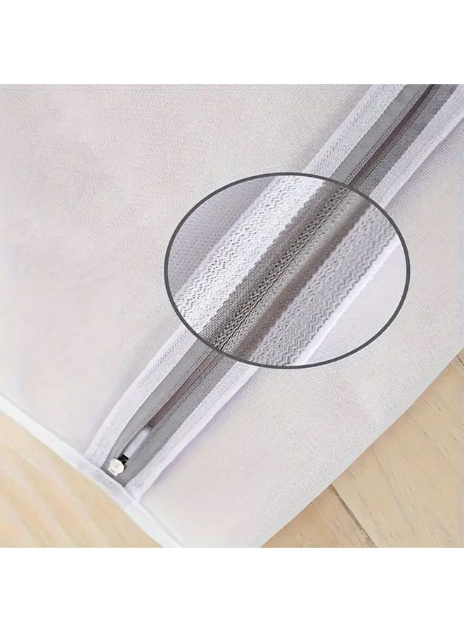 4 Pieces XXL Polyester Mesh Laundry Bags 22 44x22 44 Inch with Durable Zipper - Image 5