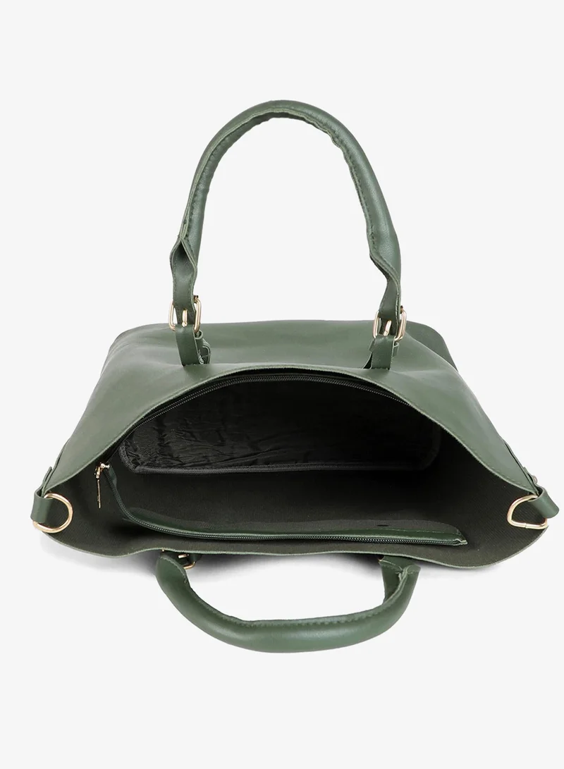 Haute Sauce  Daphne Green Handbag Set for Women | Best Price UAE