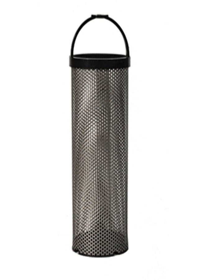 GROCO BS-5 Stainless Steel Basket - 2.6" x 9.4" - Image 1