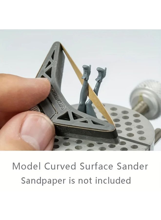 1 Pc Precision Bending Sanding Tool For Model Enthusiasts Durable Resin Polishing And Detail Modifier - Image 4