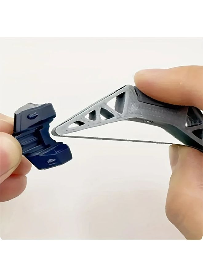 1 Pc Precision Bending Sanding Tool For Model Enthusiasts Durable Resin Polishing And Detail Modifier - Image 2