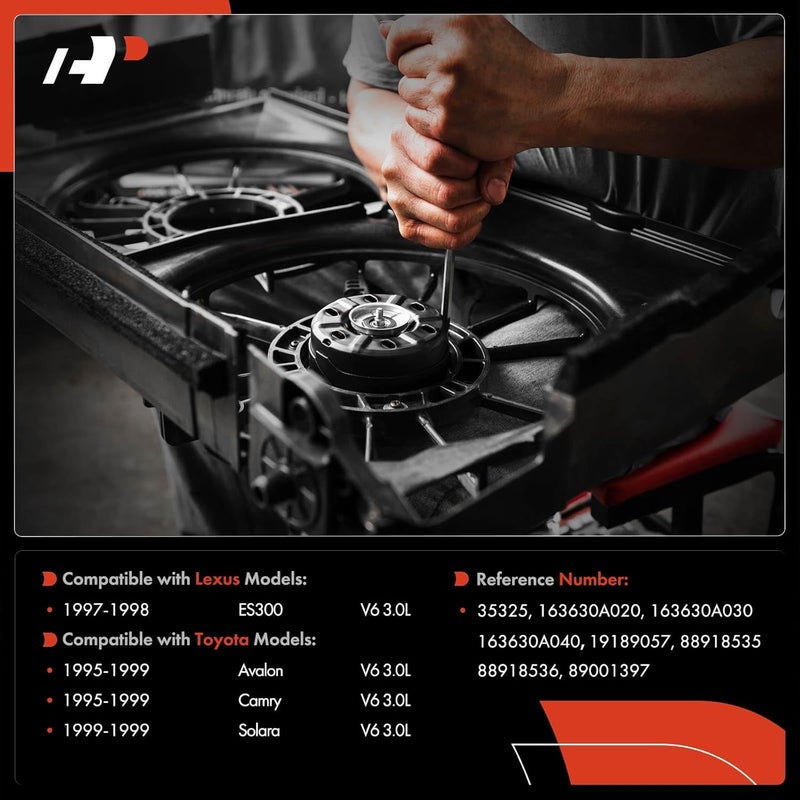 A-Premium Radiator Fan Motor for Toyota and Lexus - Image 2