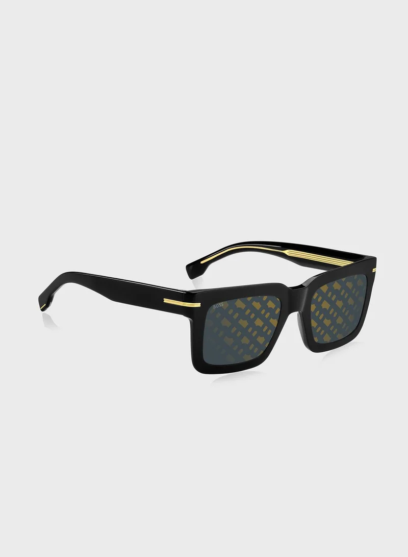 BOSS 205947807517Y Square Sunglasses