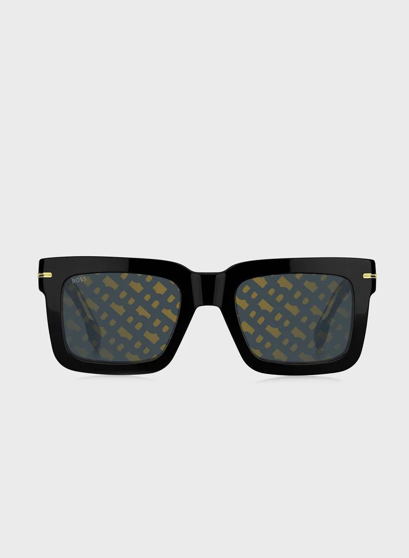 BOSS 205947807517Y Square Sunglasses