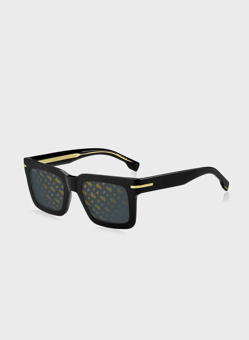 BOSS 205947807517Y Square Sunglasses