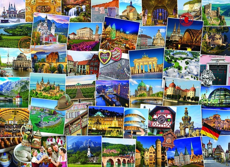 EuroGraphics Germany Globetrotter 1000Piece Puzzle - Image 2