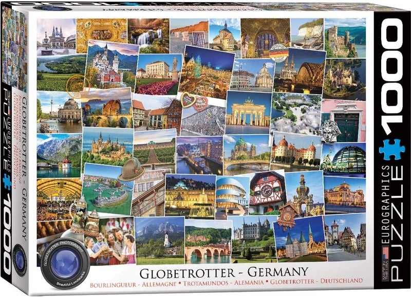 EuroGraphics Germany Globetrotter 1000Piece Puzzle - Image 1