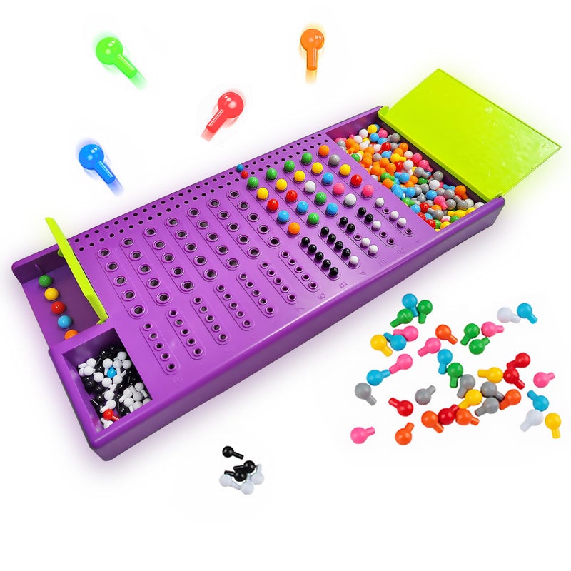 KIDAMI Code Breaker Board Game Classic Codebreaking Codename Original Travel Board Game Brain Puzzle Play Set 2 Player Battle of Famliy Game STEM Development Toys for Kids Adults - Image 3