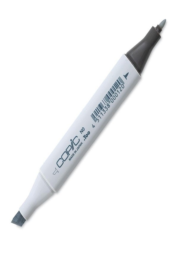 Copic Marker with Replaceable Nib, N0-Copic, Neutral Gray - Image 1