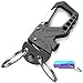 Hephis Skull Heavy Duty Key ChainCar Emergency Escape Tool Seat belt CutterBottle OpenerUnboxing toolCarabiner Car Key Chains for Men and WomenBlack - Image 2