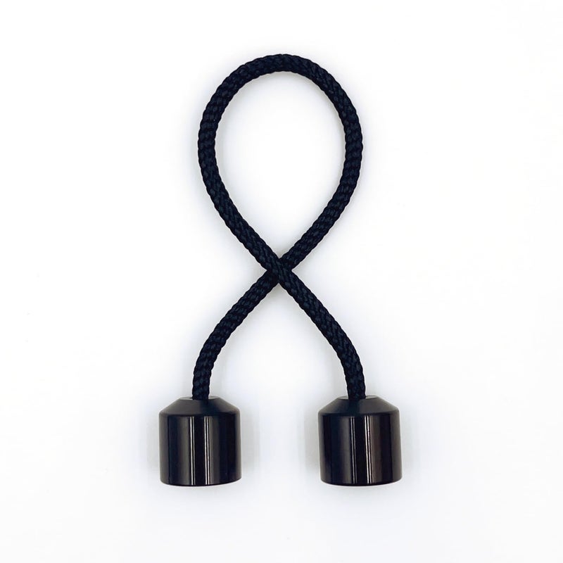 LXQQFUN Titanium Alloy Beads Worry Fidget Beads Skill Toys Portable EDC Metal Fidget Toys Gifts for Skill Players with Parachute Cord Black - Image 2