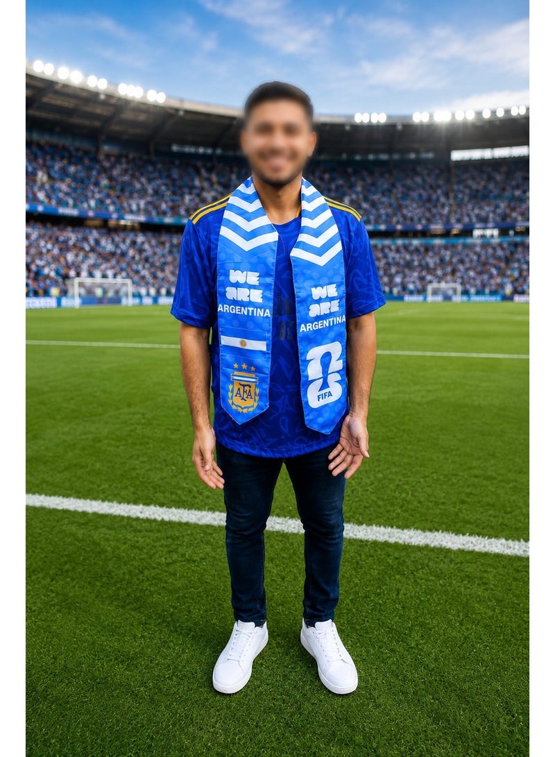 Argentina National Football Team Fan Scarf (FIFA World Cup Edition )