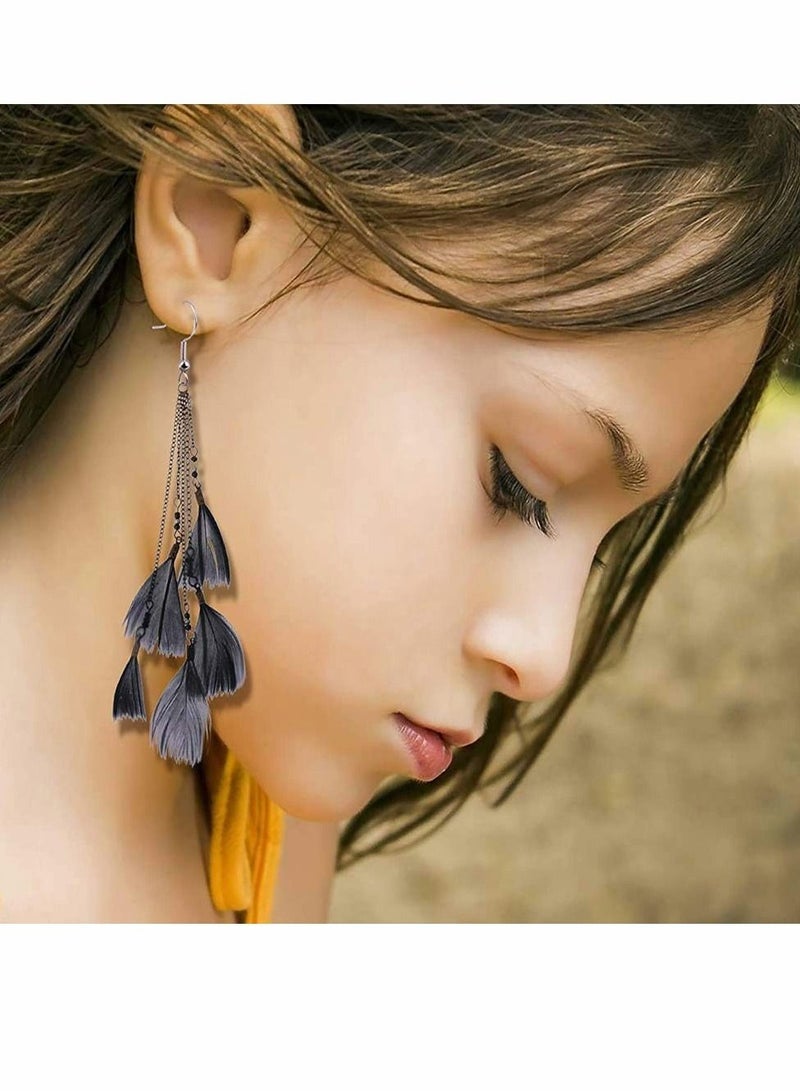 Excefore 100 Pcs Earring Findings Earrings Clasps Hooks Fittings for DIY Crafts, Keys,Jewelry Making (Color : Silver) - Image 4