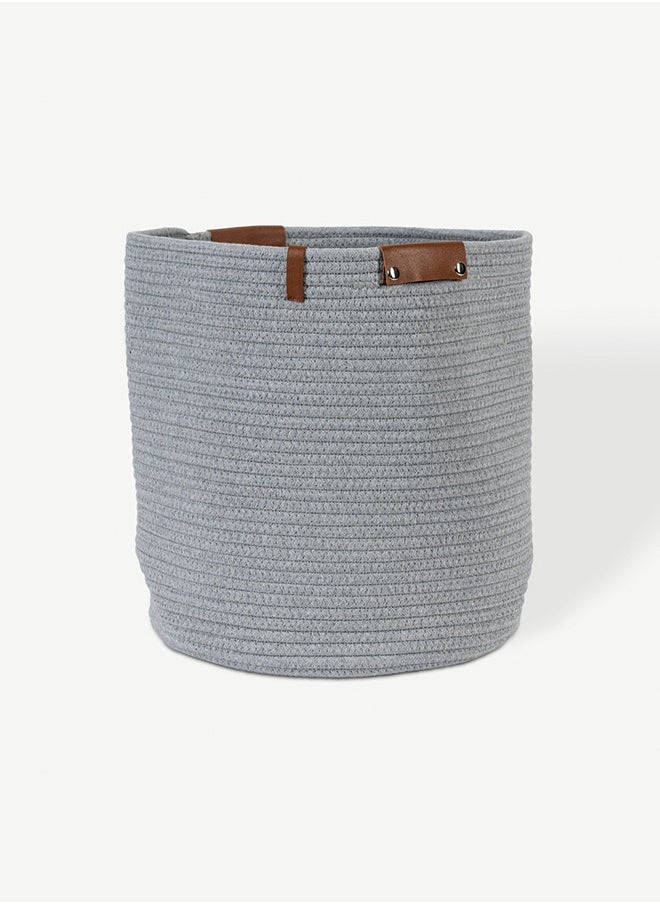 OC HOME Korvesh Laundry Hamper P/Grey 34x38cm 