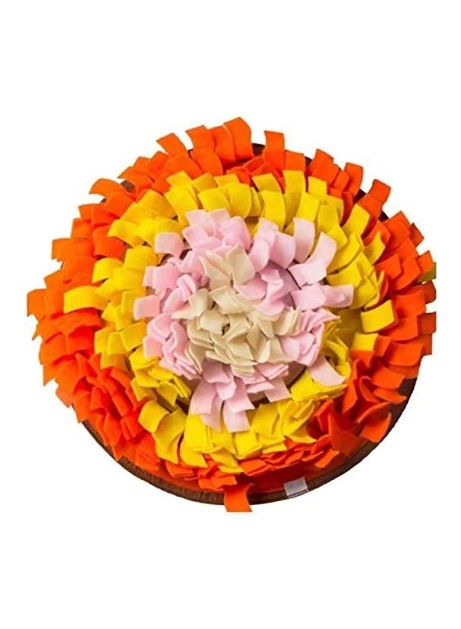 NIBEMINENT Pet Brain Games Snuffle Mat Multicolour 45 x 45cm - Image 1