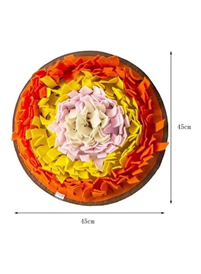 NIBEMINENT Pet Brain Games Snuffle Mat Multicolour 45 x 45cm - Image 4