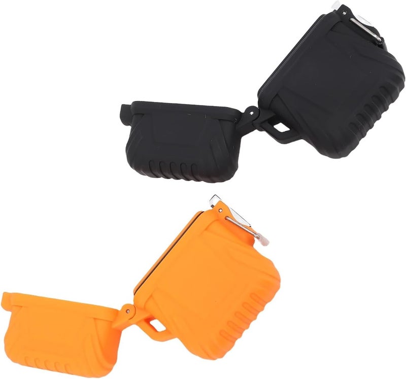 Focket Dry Box, Airtight Seal Lightweight Portable Storage Case Storage Box Compact Design with Lanyard for Keys Rings Outdoor Activities - Image 2