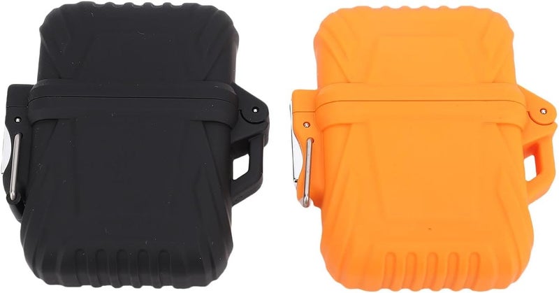 Focket Dry Box, Airtight Seal Lightweight Portable Storage Case Storage Box Compact Design with Lanyard for Keys Rings Outdoor Activities - Image 1