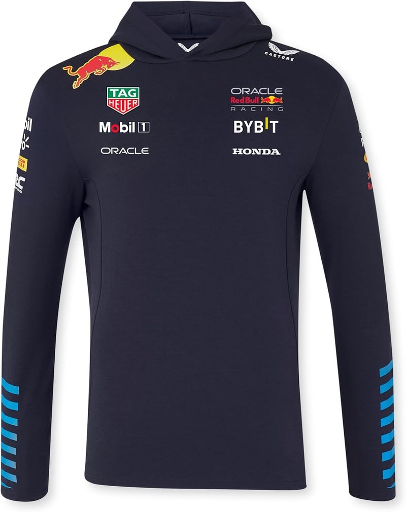 Castore Red Bull Racing F1 Men's 2024 Team Pullover Hoodie - Image 1