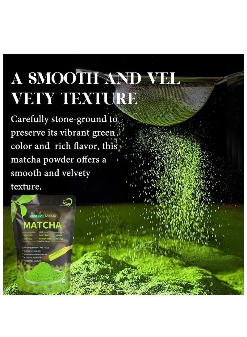 MATCHA Pure Matcha Powder, Organic Matcha Green Tea, Japanese Matcha green tea 100gm - Image 4