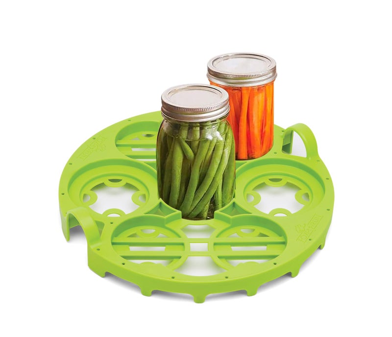 Farm to Table Dual Canning Rack Nylon Quart or Pint Sizes 115 x 115 x 2