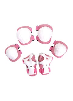 Generic 6-Piece Roller Skating Safety Protection Guard For Elbow Knee And Wrist  - Image 1