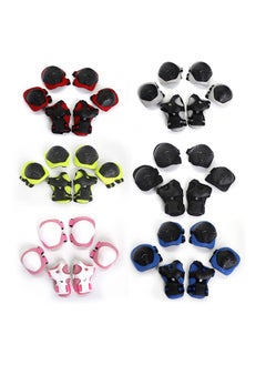 Generic 6-Piece Roller Skating Safety Protection Guard For Elbow Knee And Wrist  - Image 3