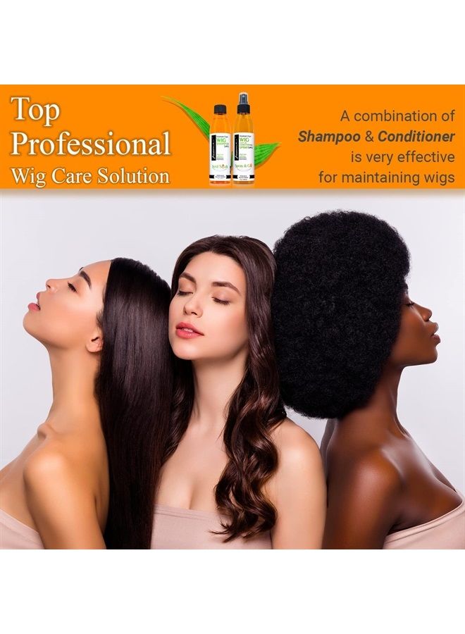 Awesome Human Hair Wig Shampoo, pH5, Wig Care Solution, Adds Body & Volume, Promotes Silkiness and Shine, Detangle Wig & Easy Combing, Provides Freshness Feeling (7 fl oz) - Image 5