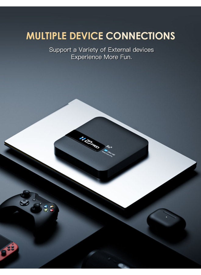 TV Set-top Box Tvbox Android Free Watch TV Android Video TV Box Source Factory-Color:H20pro Australian Tv Tv Box Box  - Image 1