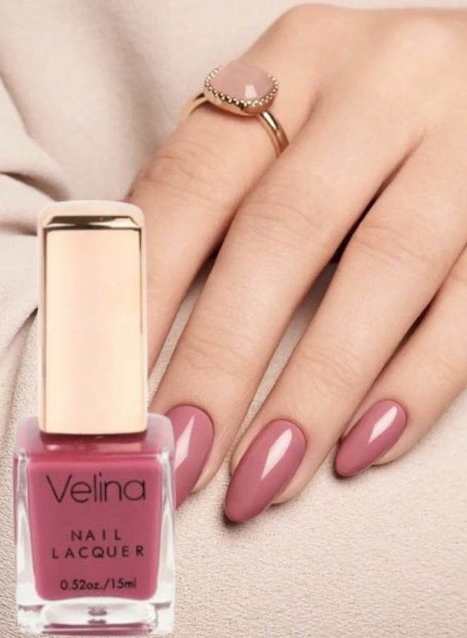 Velina Matte Nail Polish 8 Pink 15ml