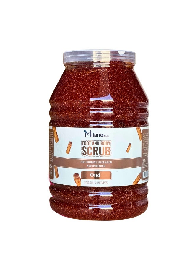 Milano Plus Foot and Body Gel Scrub Oud 5kg