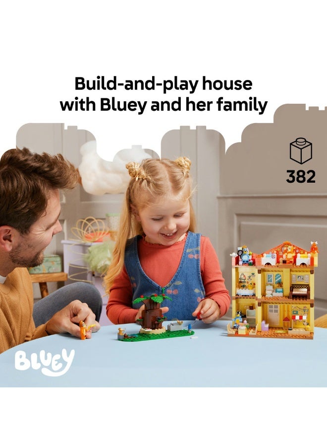 ليغو مجموعة لعب منزل عائلة بلوي من ليغو® Bluey، مجموعة بناء منزل وألعاب للعب التظاهر 11203 - Image 3