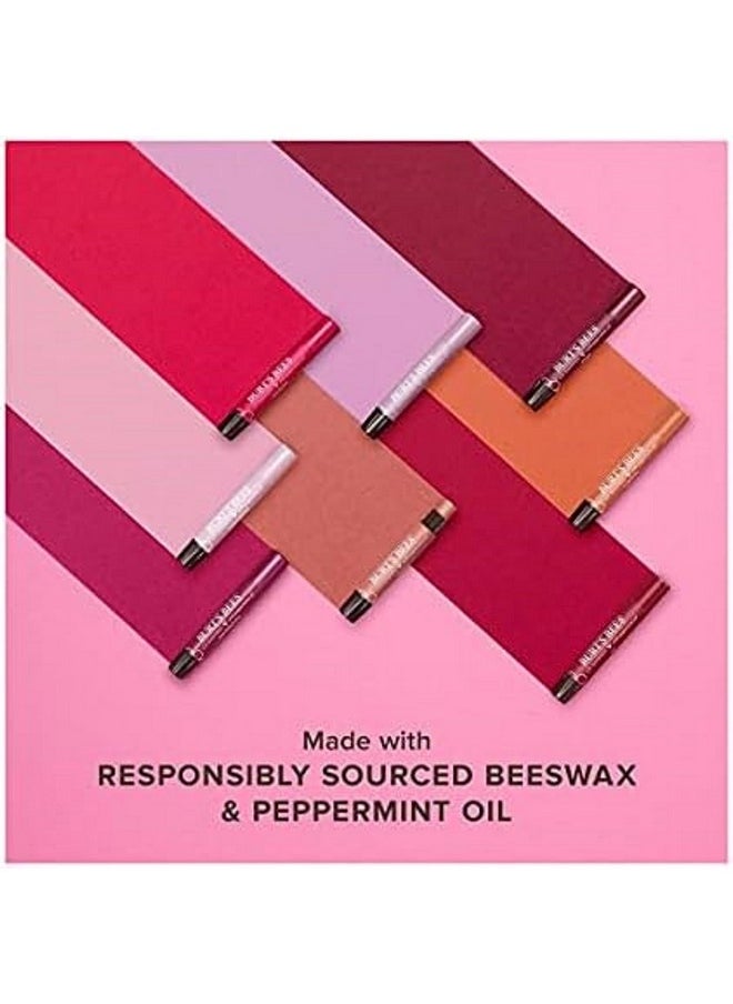 Burt's Bees Shimmer Lip Tint Set Tinted Lip Balm Stick Moisturizing For All Day Hydration With Natural Origin Glowy Pigmented Finish & Buildable Color Caramel (4Pack)  - Image 5