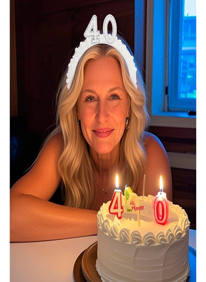 أنبالا طوق شعر أنبالا لعيد الميلاد الأربعين، زينة عيد الميلاد الأربعين للنساء، هدايا عيد الميلاد الأربعين - Image 5