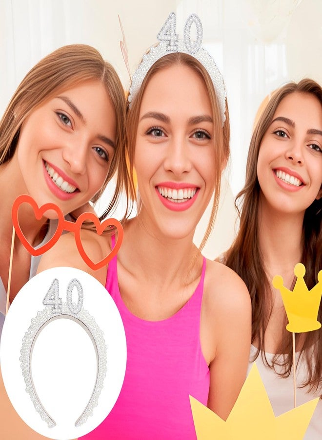 أنبالا طوق شعر أنبالا لعيد الميلاد الأربعين، زينة عيد الميلاد الأربعين للنساء، هدايا عيد الميلاد الأربعين - Image 3