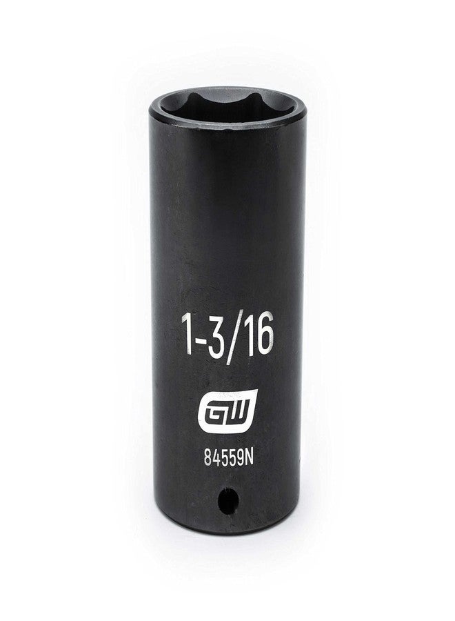 GEARWRENCH 1/2" Drive Deep Impact SAE Socket 1-3/16", 6 Point - 84559N - Image 1