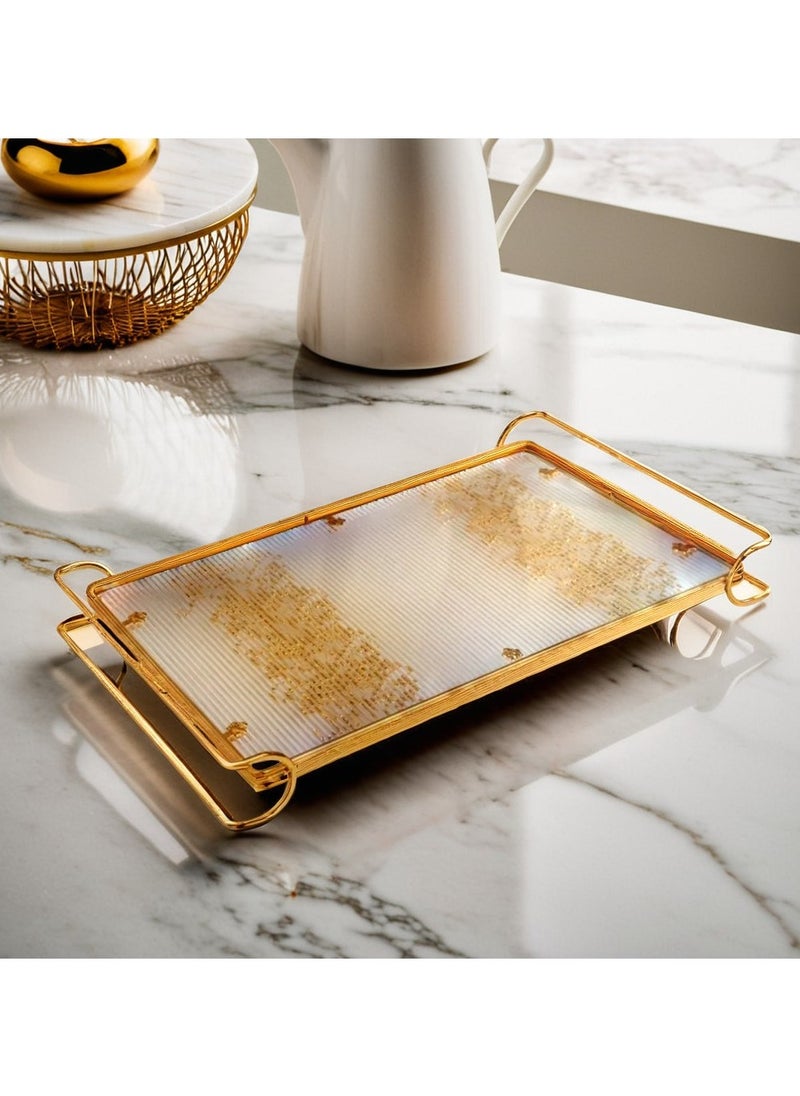 Kasinda Decorative Serving Tray for Home Decor, Golden ZY-11 - pzsku/Z770F7FF0963D445735ABZ/45/_/1733816812/65ed31ef-cdda-4217-885d-44b8fbcacb57